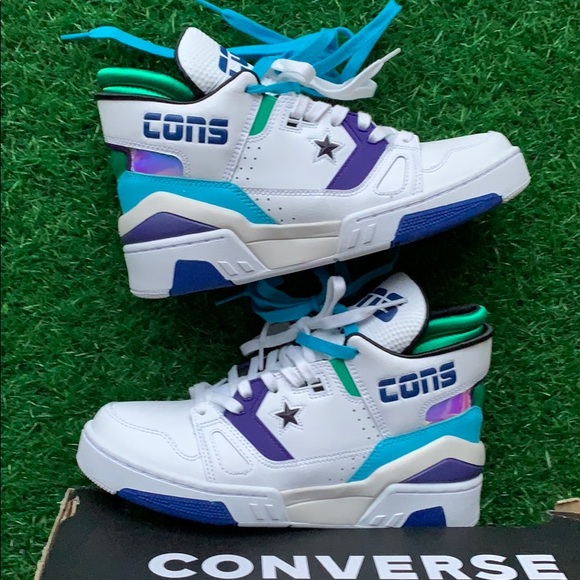 Converse ERX 260 MID Wht/court purple/bold Jade Wm - Picture 11 of 16